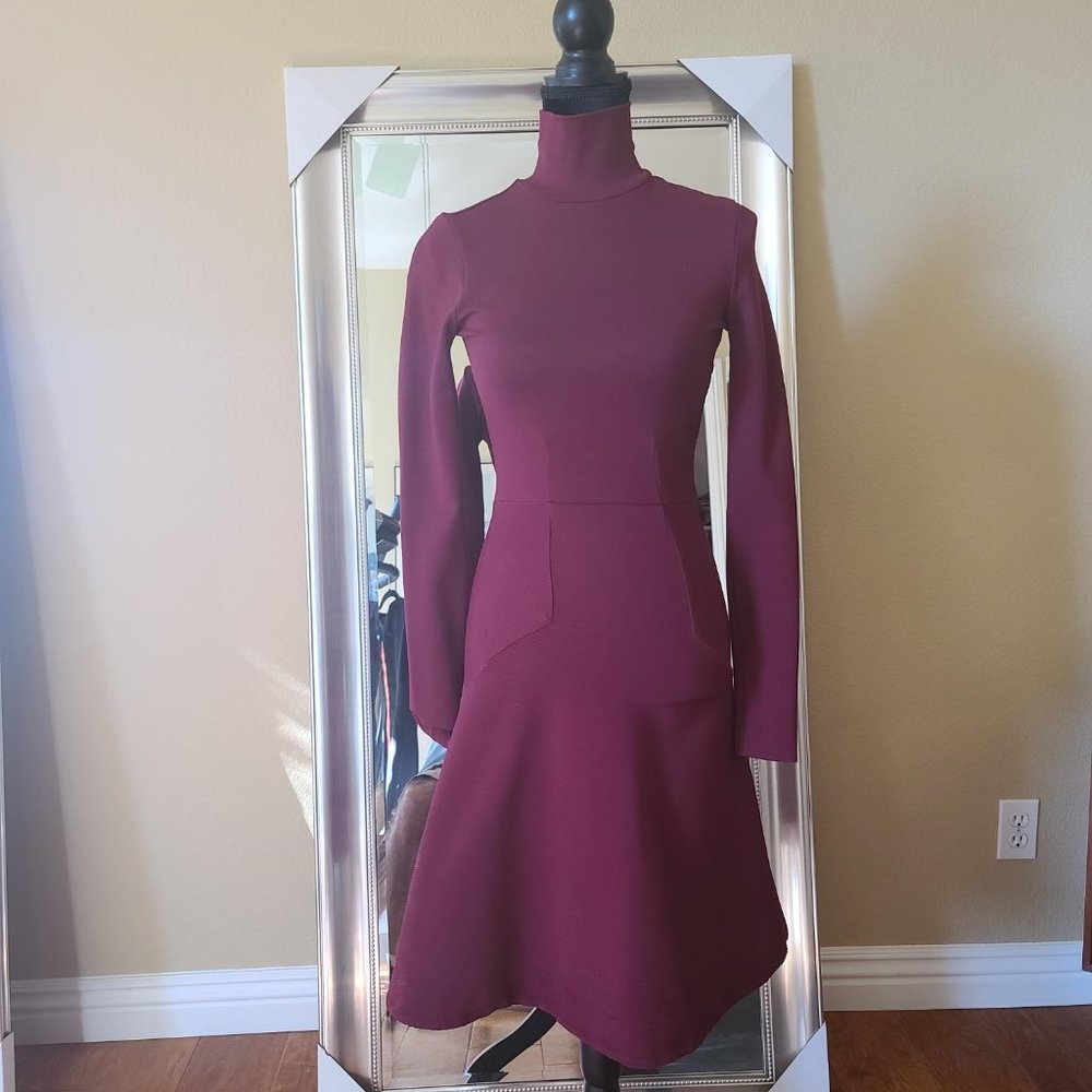Dorthee Schumacher Maroon Midi Dress